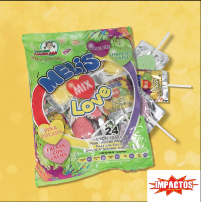 Paletas Melis Mix (Bolsa)