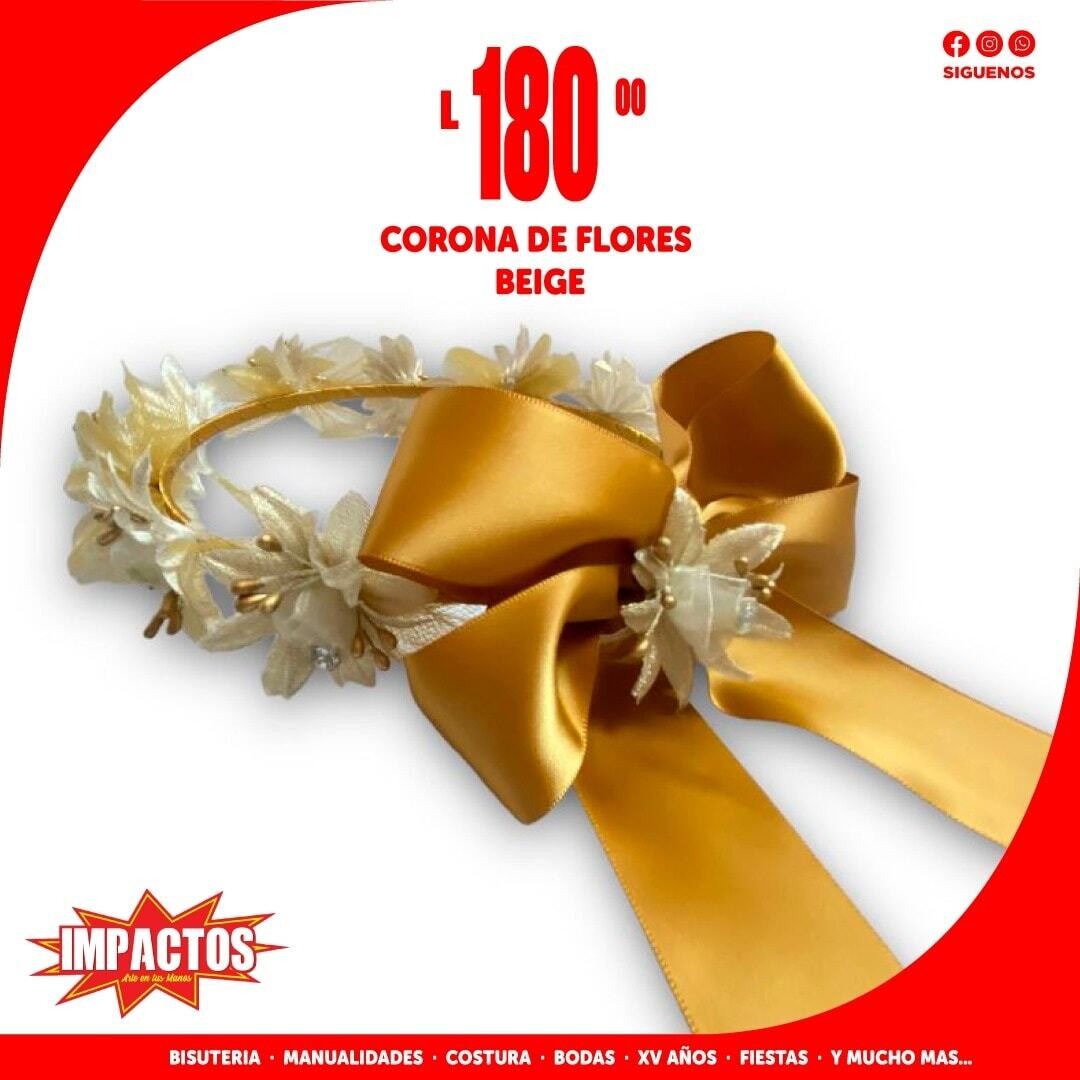 Corona Flores Beige (Und)
