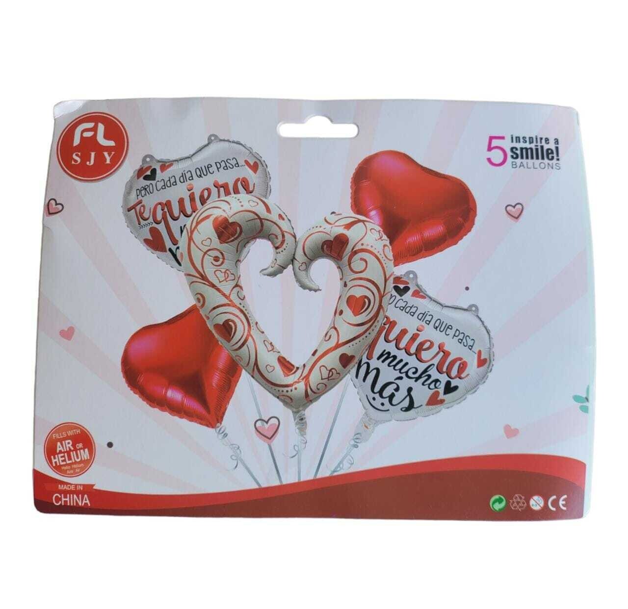 Bouquet De Globo San Valentin (Und)