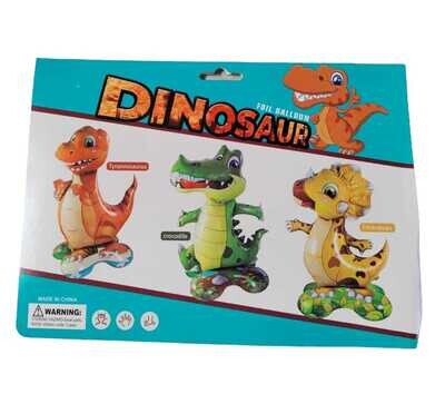 Globos De Dinosaurio 3D (Und)