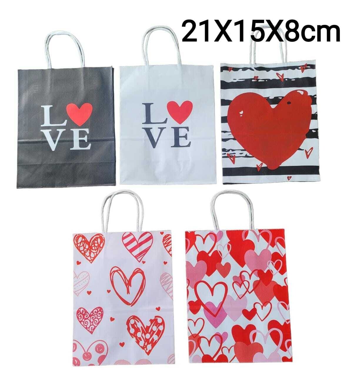 Bolsa De Papel San Valentin (Und)