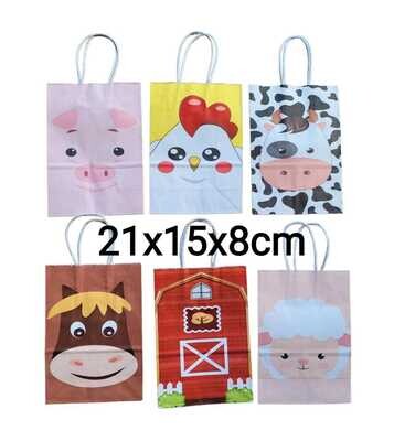 Bolsa De Papel De Granja (Und)