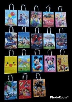 Bolsa De Papel Diseño (Und)