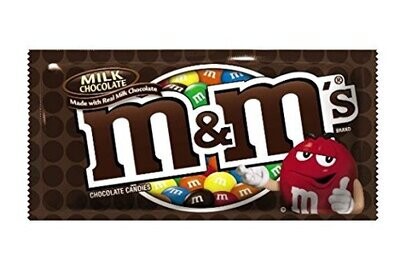 M&amp;M 48G. Milk Chocolate (Und)