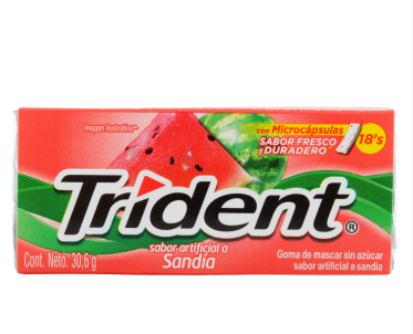Trident 18&#39;S Chicles Sandia (Und)