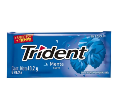 Trident 4´S Menta (Und)