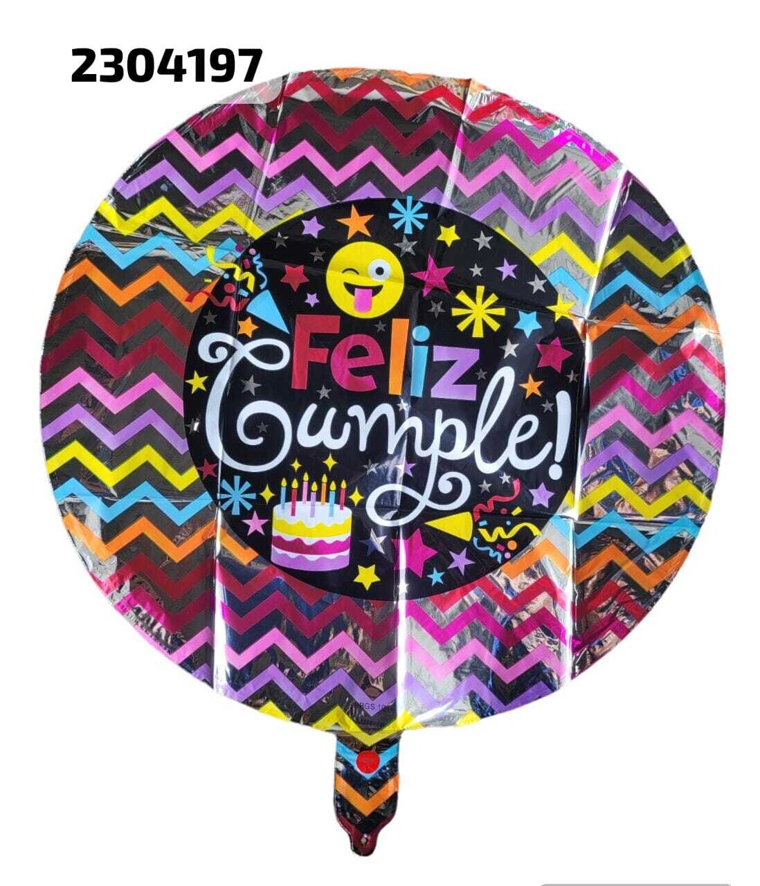 Globo Feliz Cumpleaños (Und)