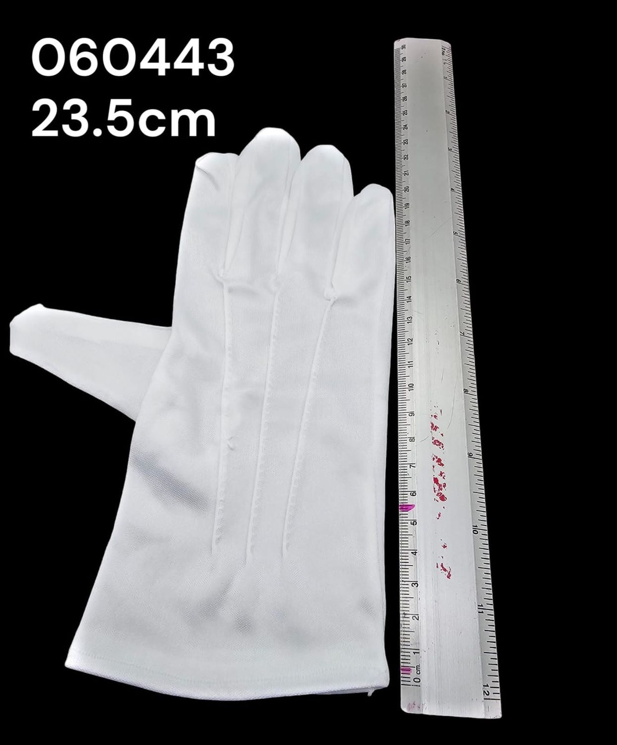 Guante Con Lienas De Niño 9cm 23.5cm Largo Al Dedo (Par)