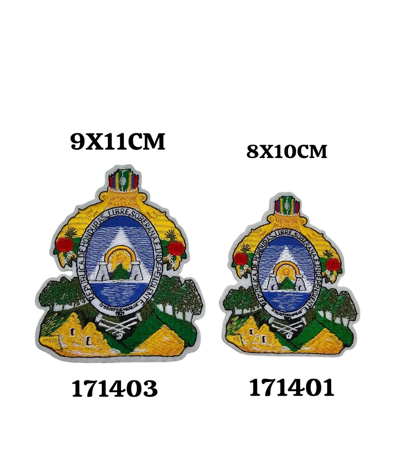 Aplicacion Escudo De Honduras 8x10cm (Und)