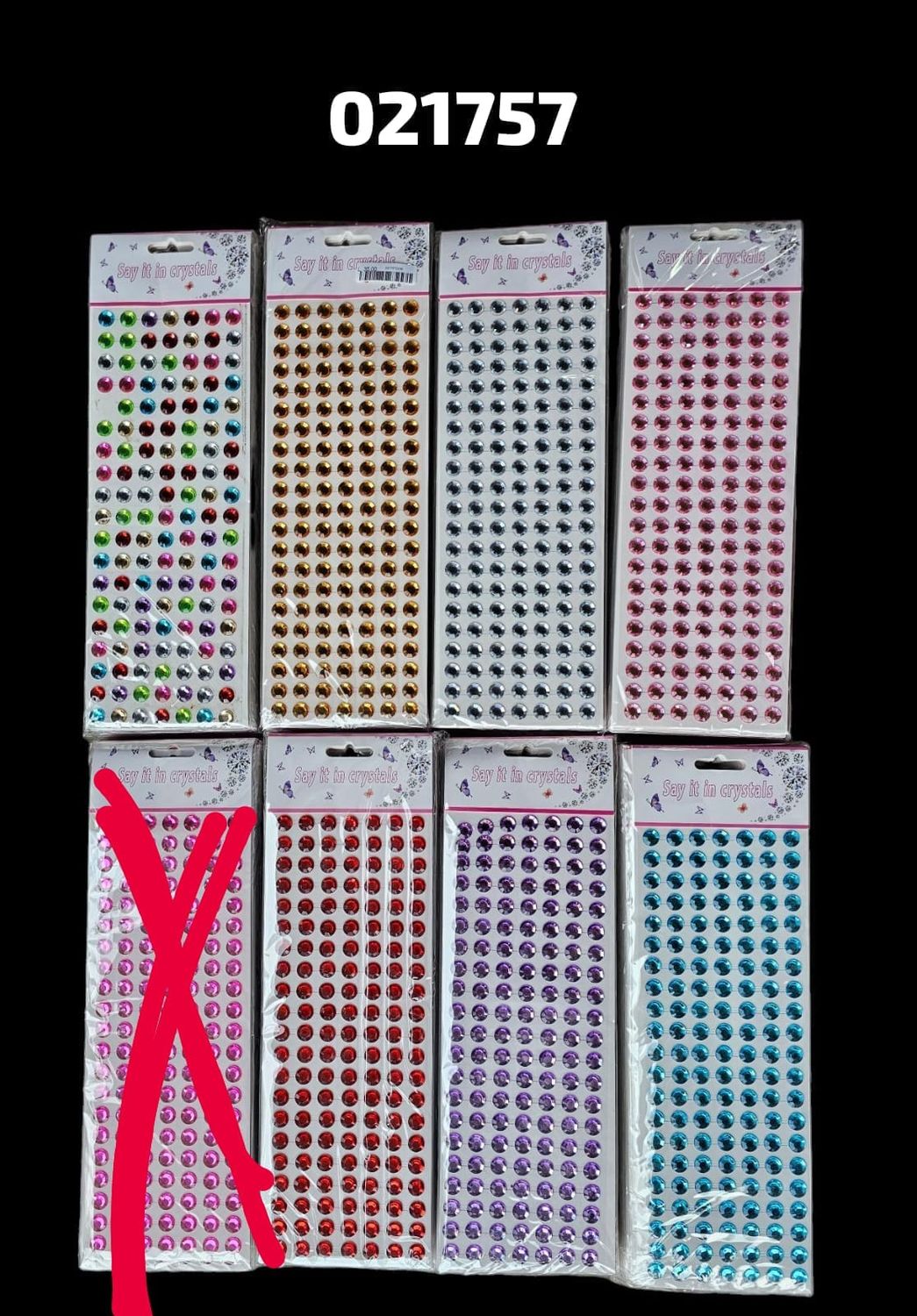 Stickers De Piedra 10mm (Paq)