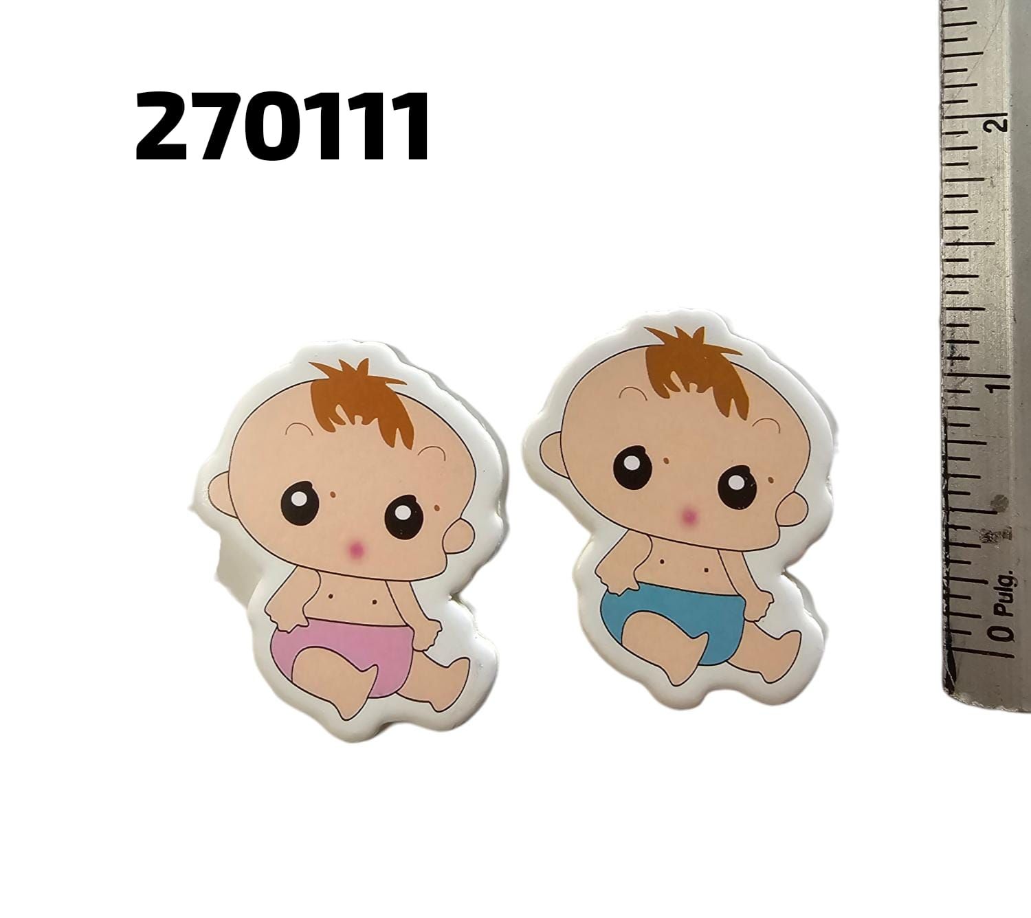 Plaquita De Bebe (10 Und)