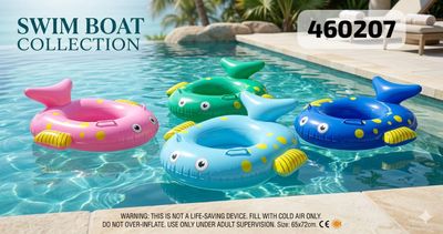 Flotador De Pez #65x72cm (Und) Flotador De Pez #65x72cm (Und)