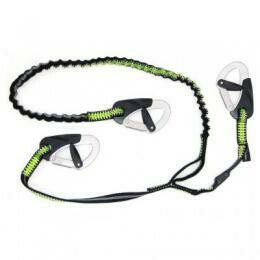 Spinlock 3 Clip Safety Line 1m fixed, plus 2m elasticated