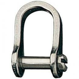 RF615A RONSTAN Shackle, D シャックル マイナスピン 4mm 強化