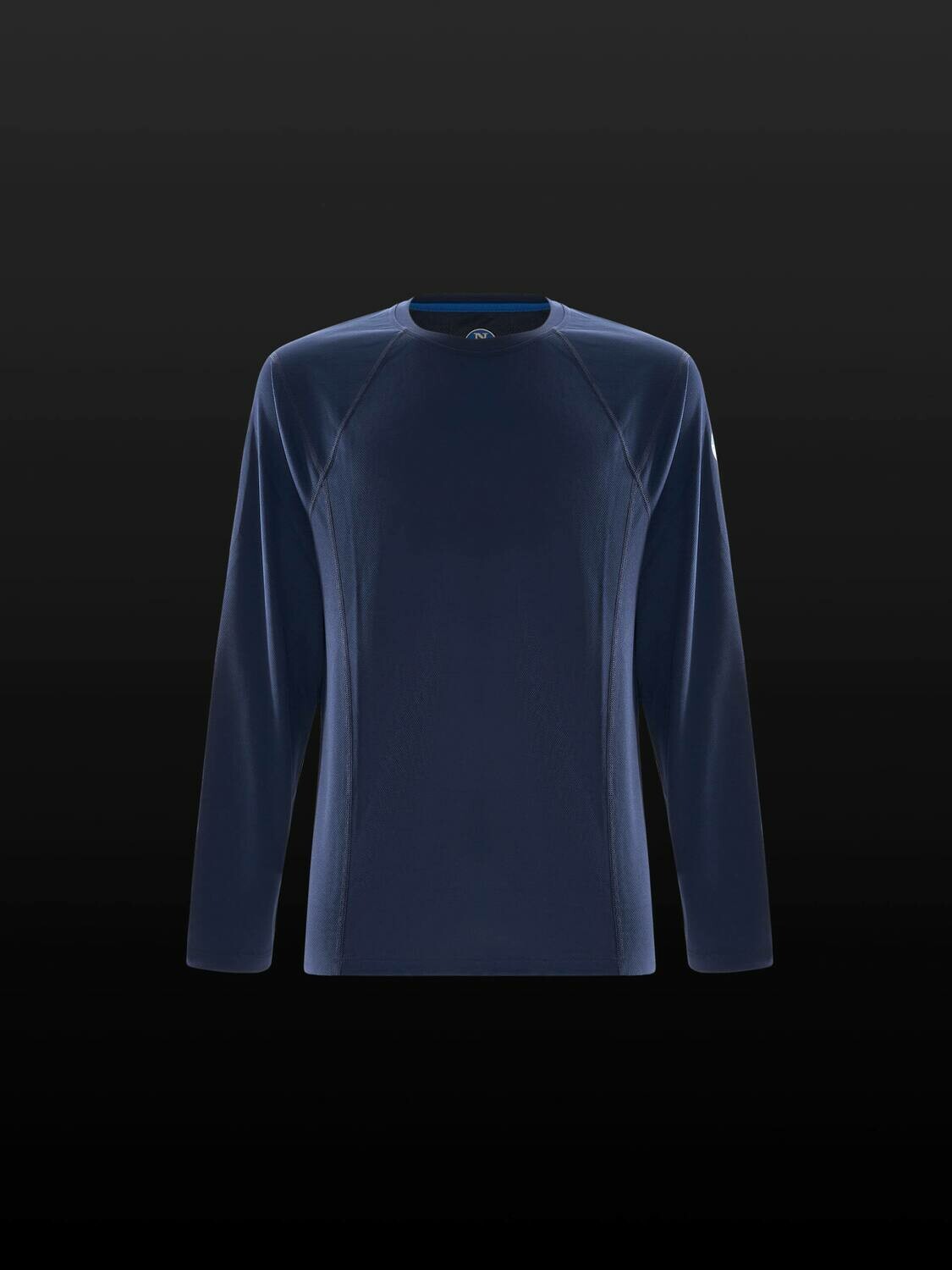 Tech T Long Sleeve, カラー: MARINE BLUE