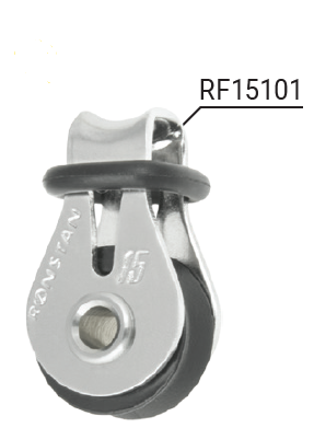 RF15101  シリーズ15　ボールベアリング　ブロック　シングル
