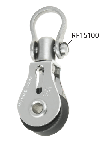 RF15100  シリーズ15　ボールベアリング　ブロック　シングルスイブルヘッド