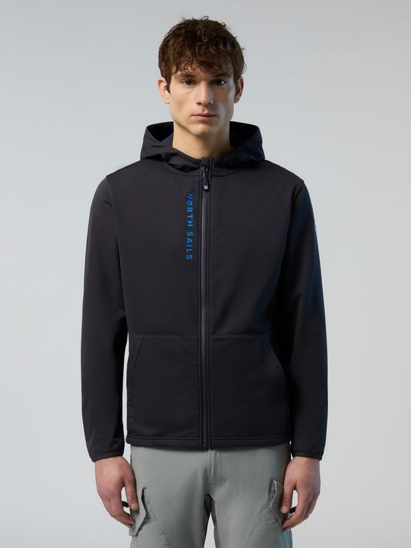 SOFTSHELL + ZIP THROUGT HOODY