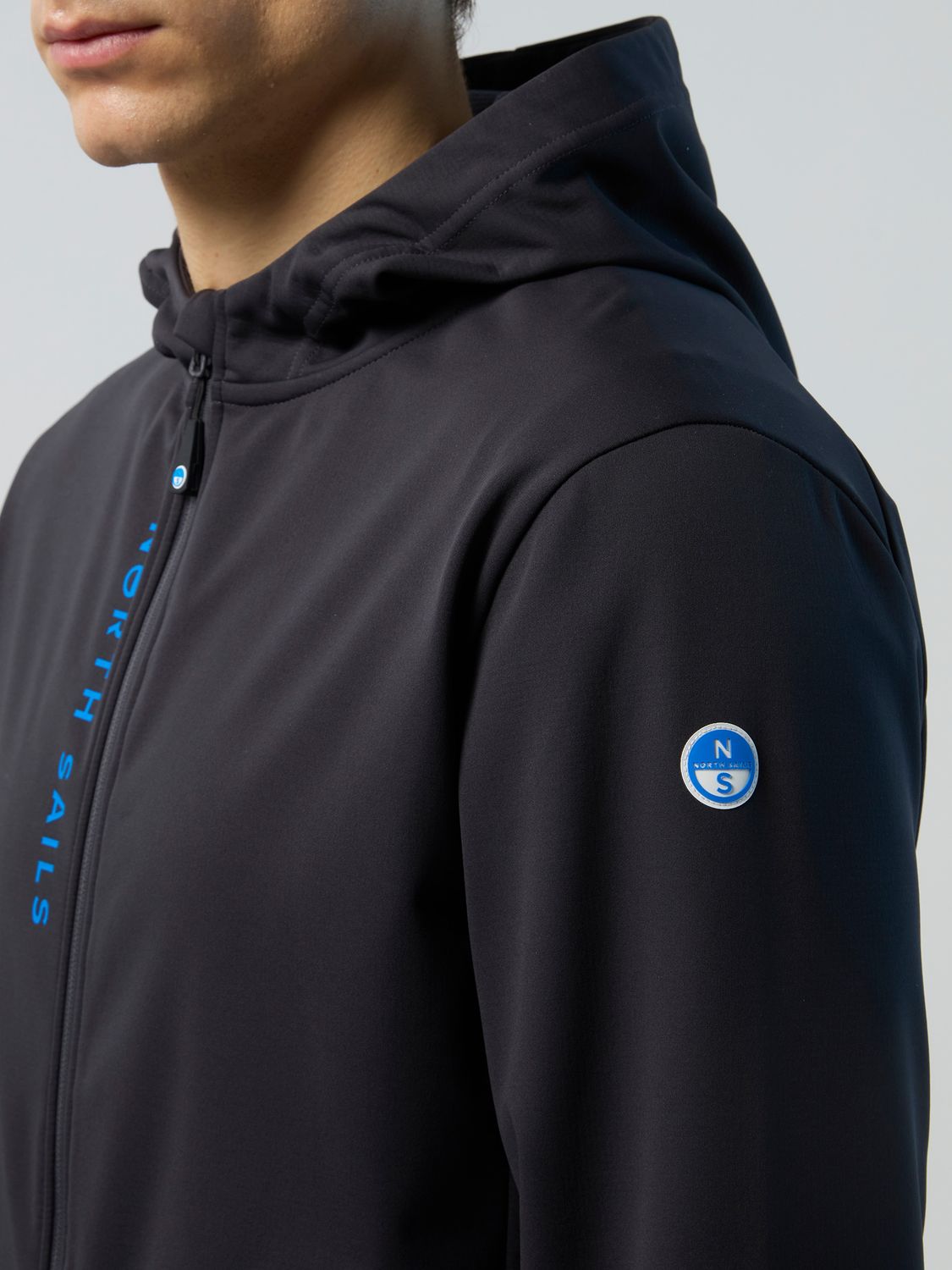 SOFTSHELL + ZIP THROUGT HOODY