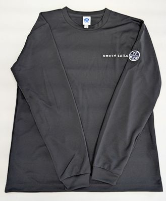 NORTH SAILS 売れ筋商品|||ノースセール Tシャツ トップス レディース T-shirts Black NS LONG T-SHIRT
