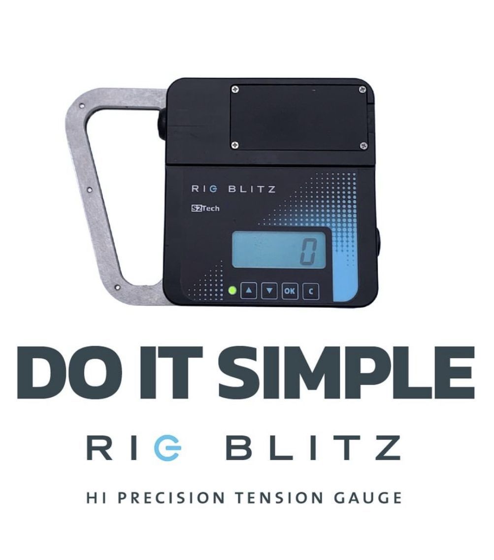 RIG BLITZ electronic tension gauge