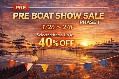 PRE BOAT SHOW SALE