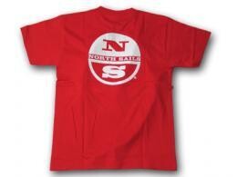 NS LOGO T-SHIRT, カラー: レッド