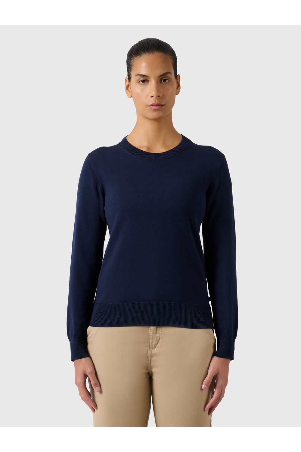 WOMEN'S CREW NECK KNIT