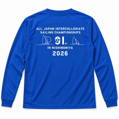 インカレ91回記念　NS DRY LONG T-SHIRT