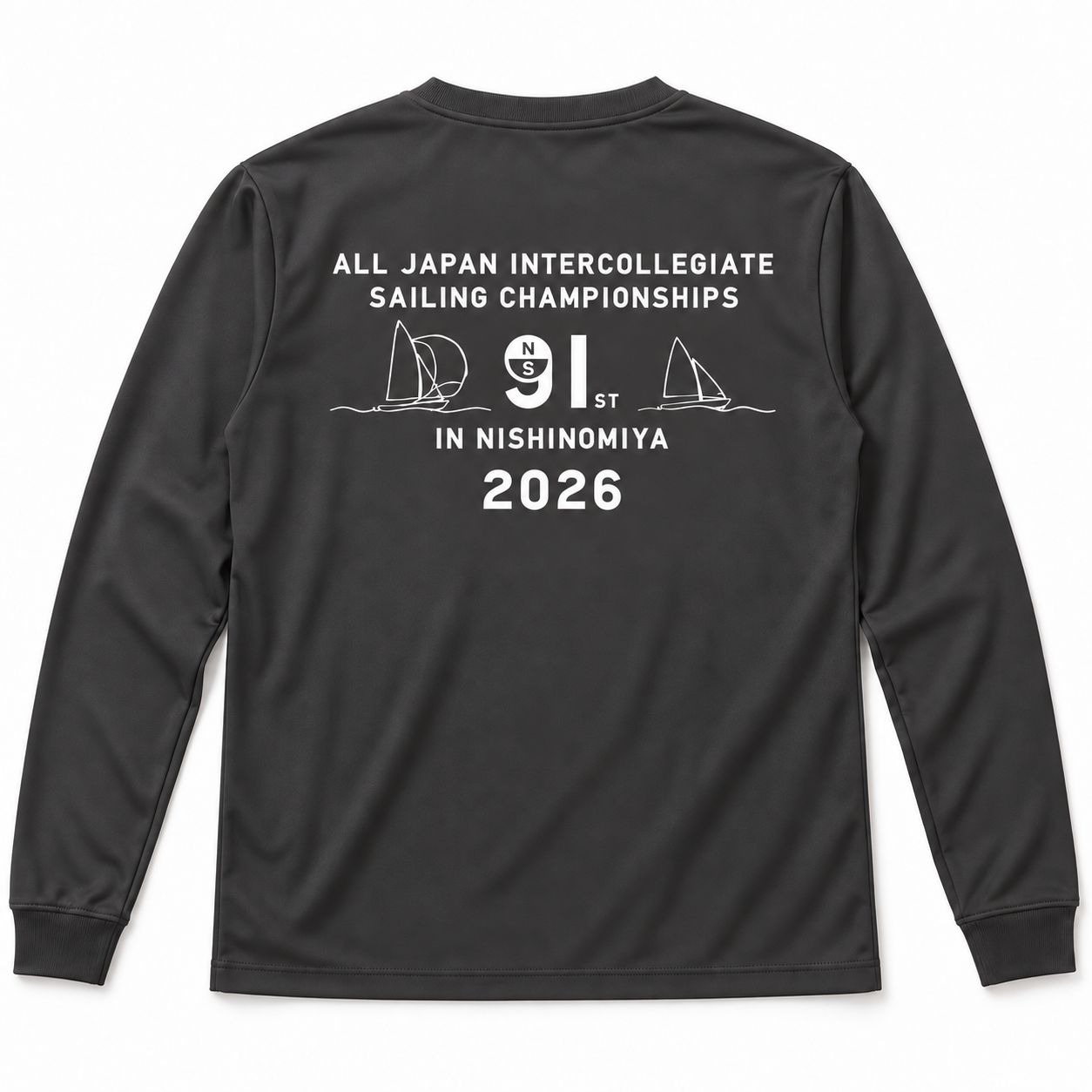 インカレ91回記念　NS DRY LONG T-SHIRT