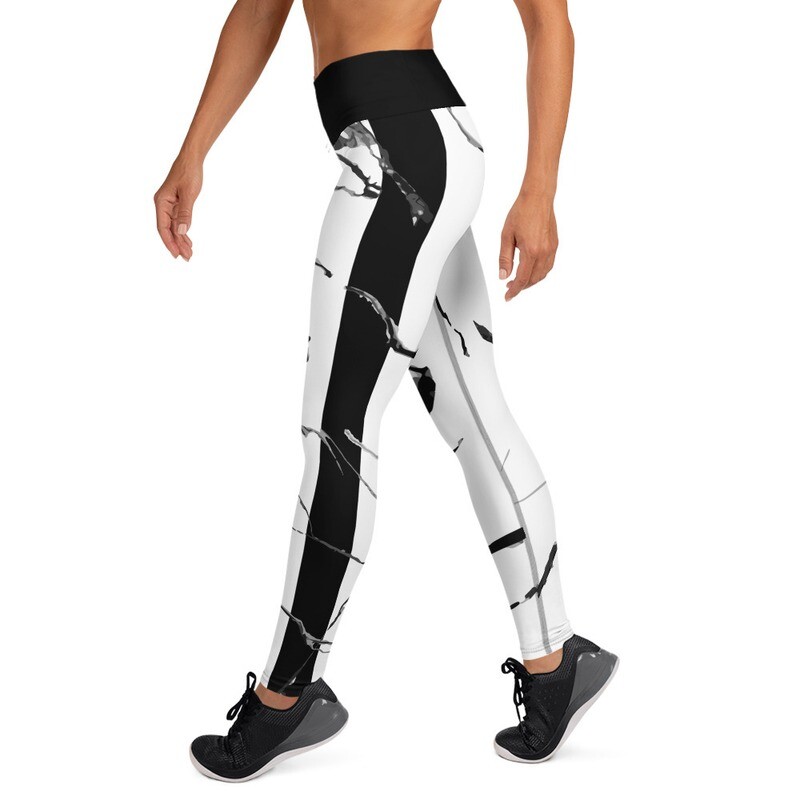Marble Yoga Leggings