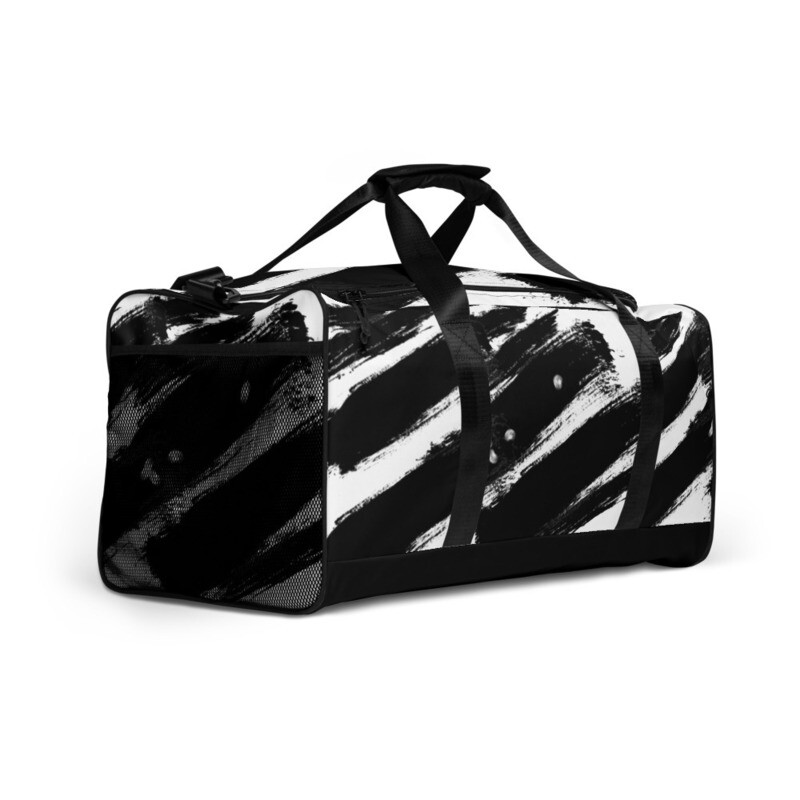 Abstract Duffle Bag