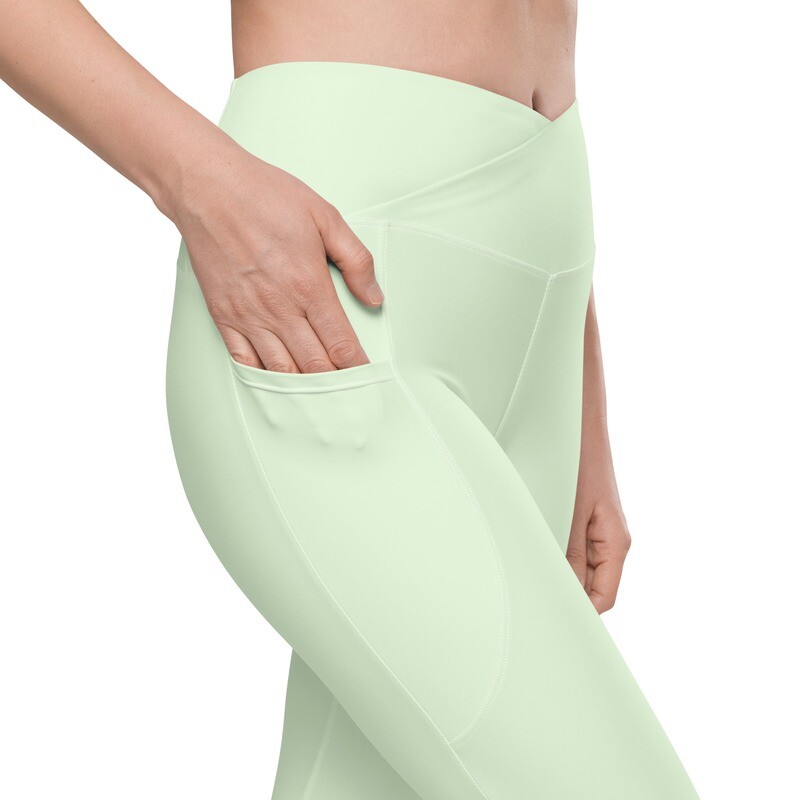 Minty Crossover leggings