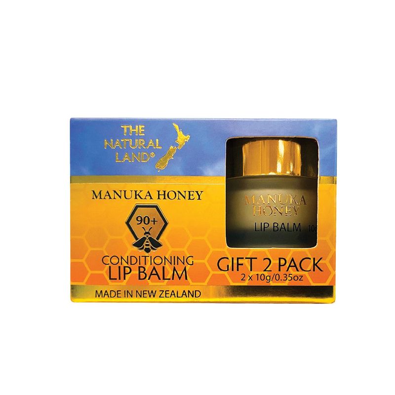 Manuka Honey Lip Balm 10g 2pk