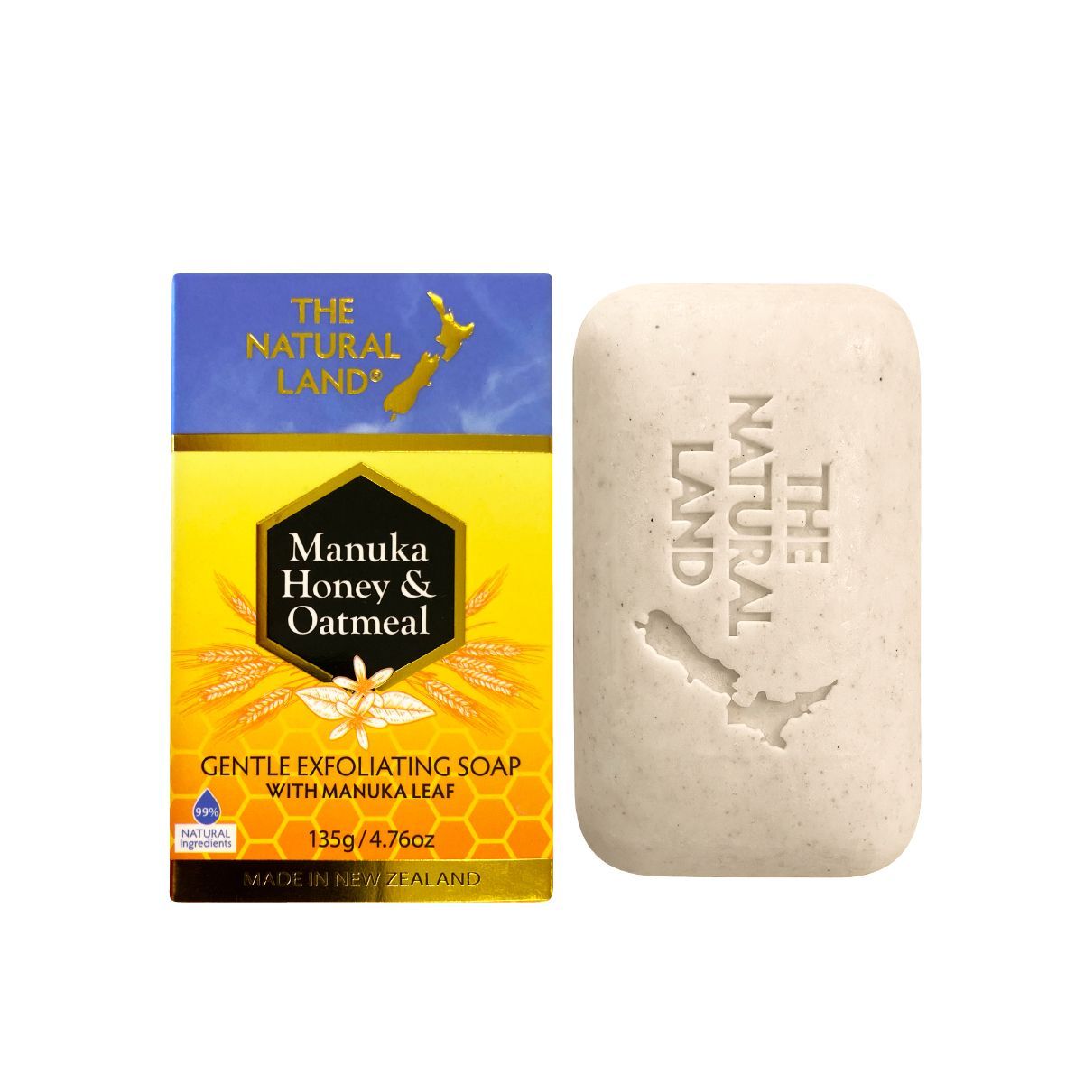 Manuka Honey & Oatmeal Soap 135g