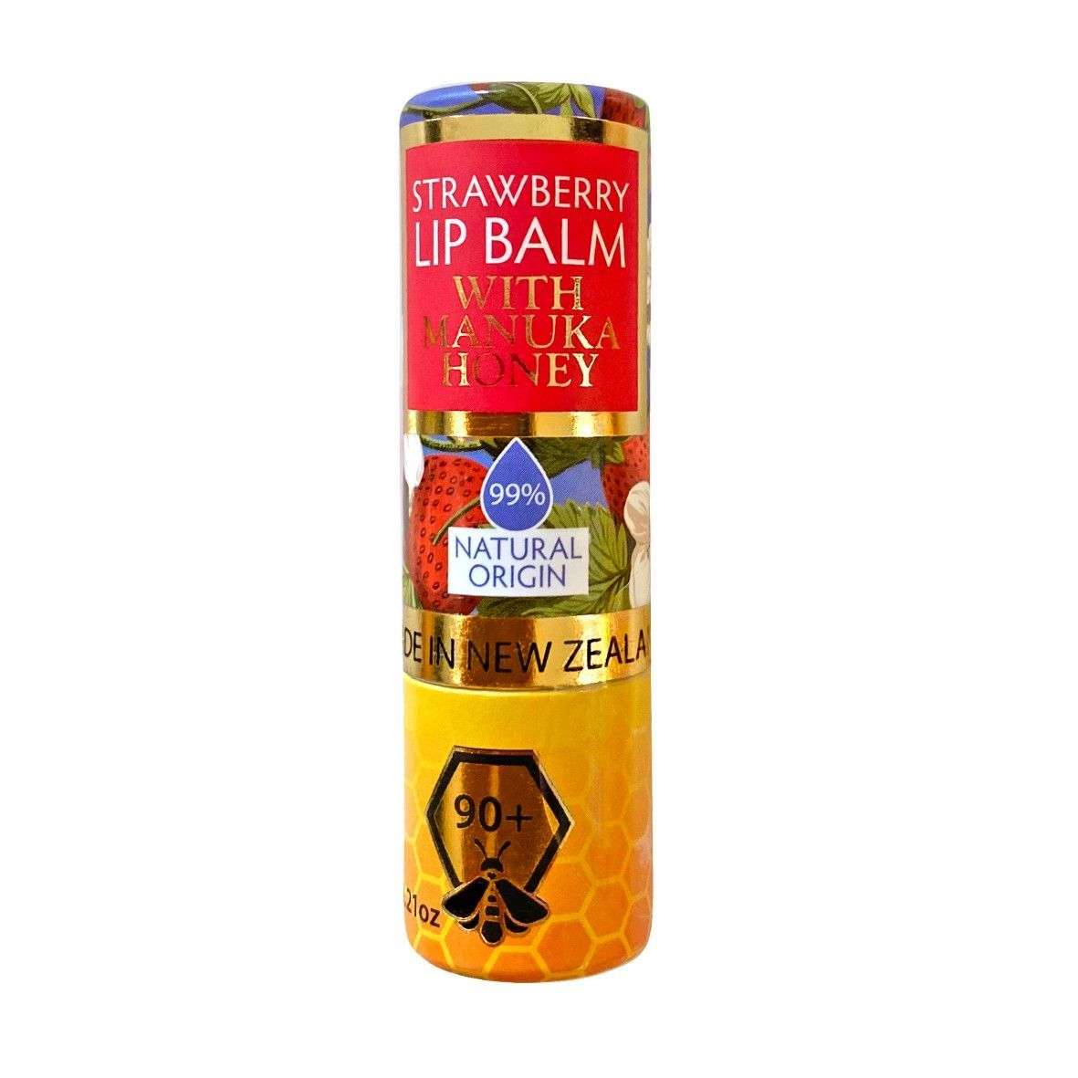 Strawberry Lip Balm with Manuka Honey Strawberry Lip Balm with Manuka Honey