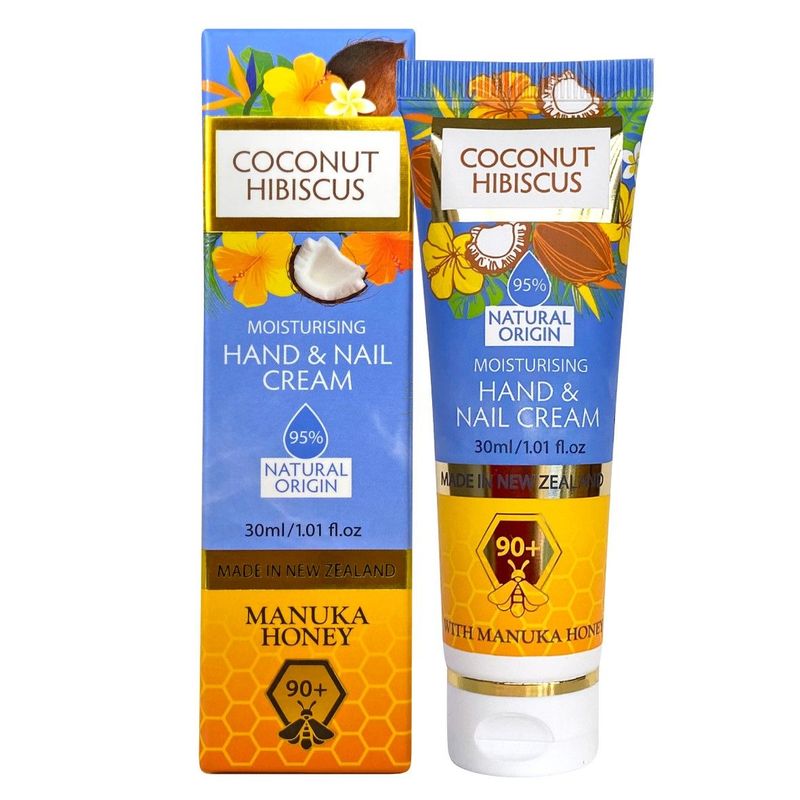 Manuka Honey & Coconut Hibiscus Hand Cream 30ml