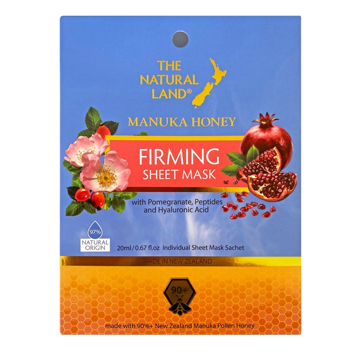 Manuka Honey Firming Sheet Mask 20ml Manuka Honey Firming Sheet Mask 20ml