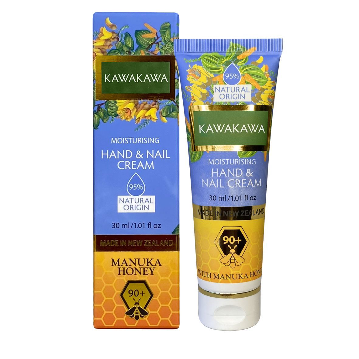 Kawakawa with Manuka Honey Hand & Nail Cream 30ml Kawakawa with Manuka Honey Hand & Nail Cream 30ml