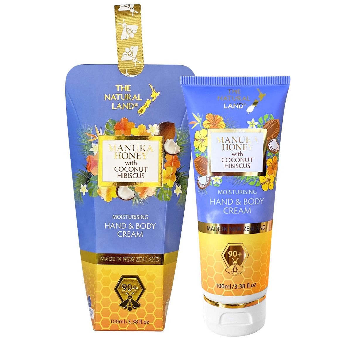 Manuka Honey with Coconut Hibiscus Hand & Body Cream 100ml Manuka Honey with Coconut Hibiscus Hand & Body Cream 100ml