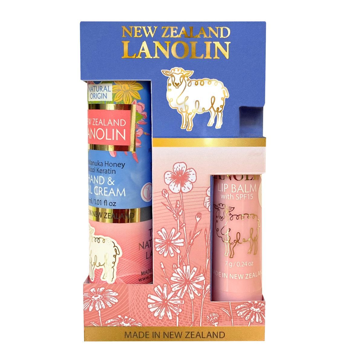2pk Lanolin Hand Cream & Lip Balm 2pk Lanolin Hand Cream & Lip Balm