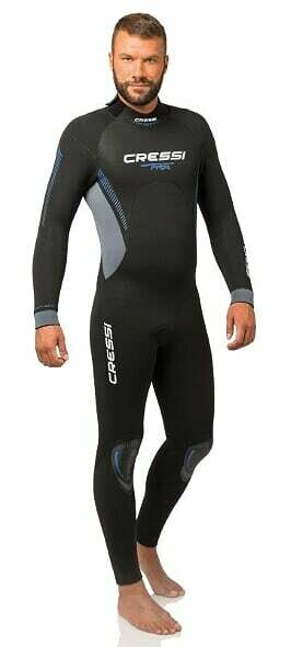 cressi fast one-piece 7 mm men's and ladies