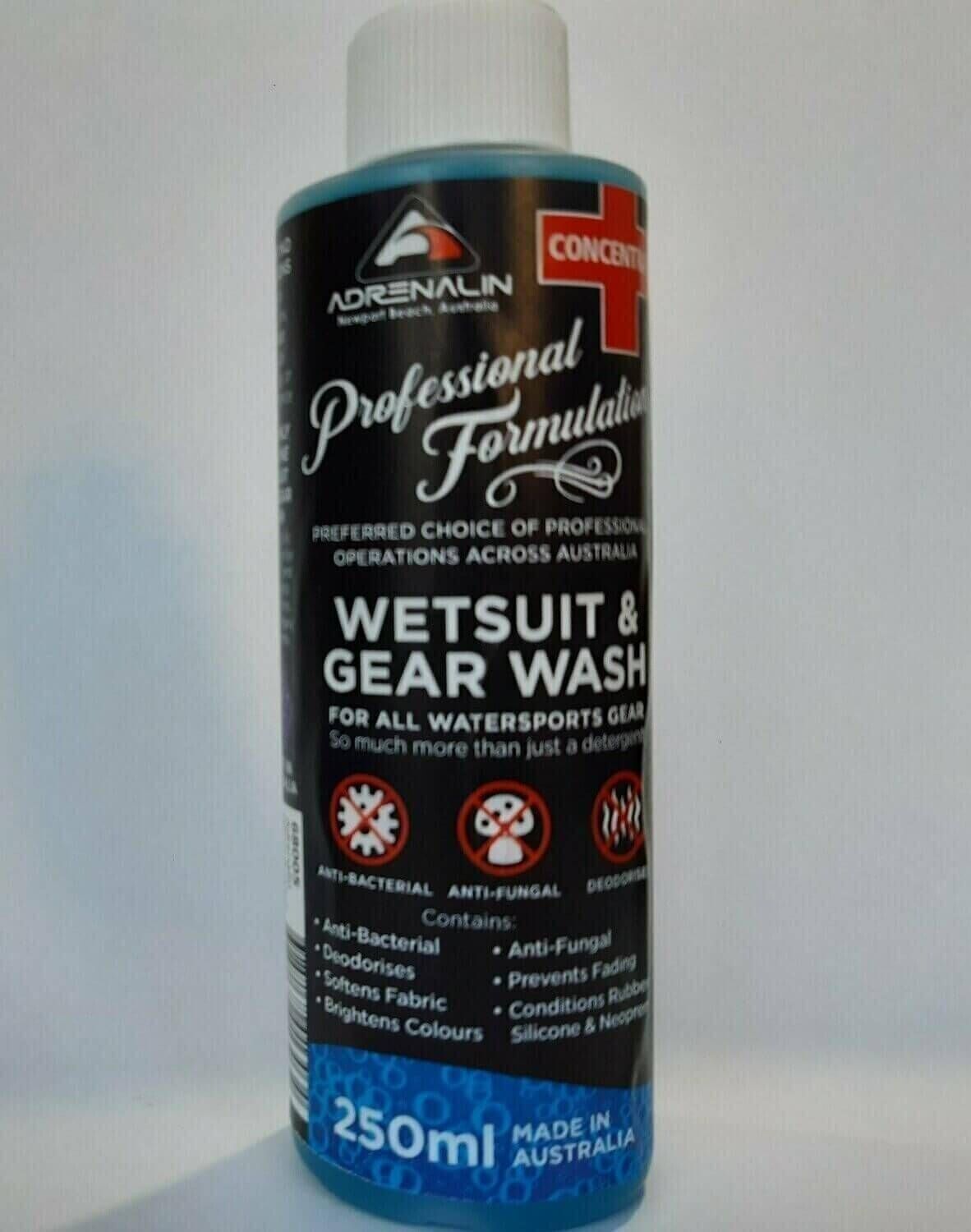 land and sea wetsuit wash – clean, protect & extend wetsuit life