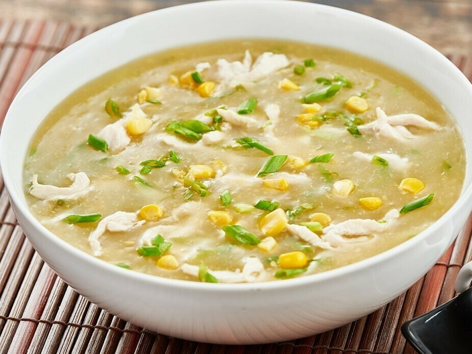 SWEET CORN CHICKEN SOUP