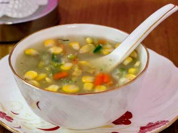 SWEET CORN VEG SOUP