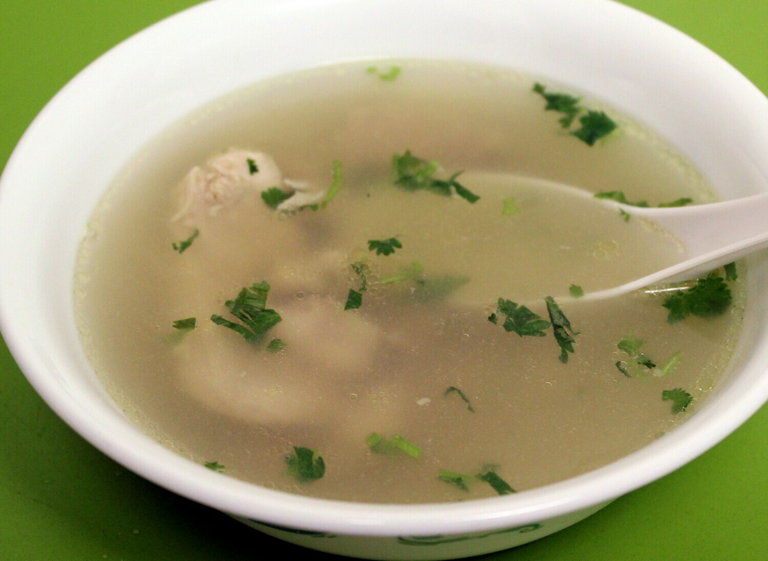 CHICKEN CLEAR SOUP
