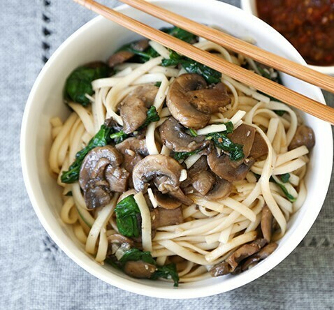 MUSHROOM NOODLES
