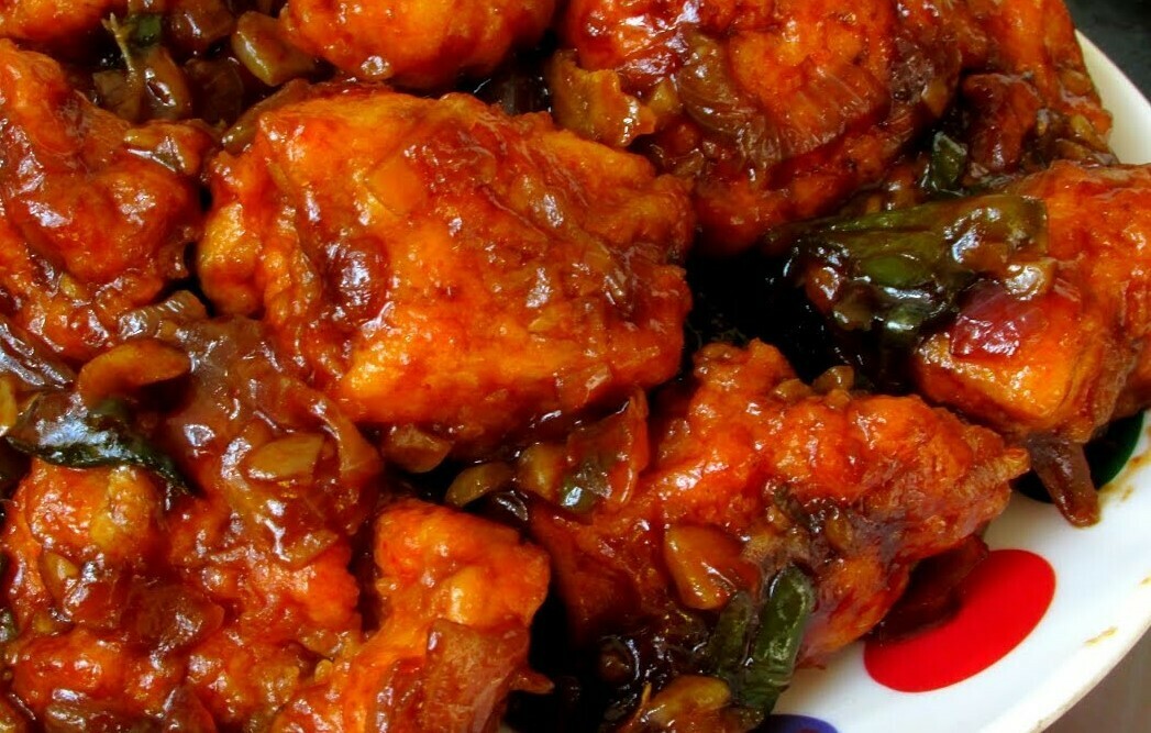 CHILLY CHICKEN DRY