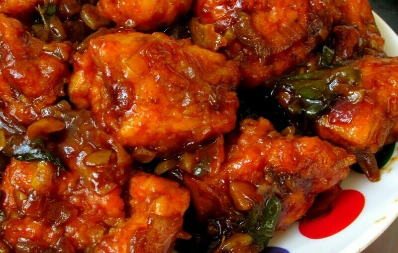 CHILLY CHICKEN DRY