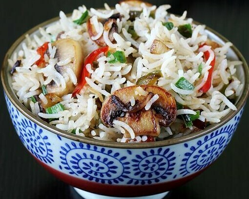 MUSHROOM FRIED RICE​